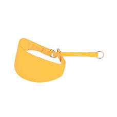 Нашийник-зашморг "CoLLaR GLAMOUR" для хортів без прикрас (ширина 75мм, довжина 38-47см) жовтий