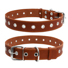 Нашийник "CoLLaR" безрозмірний (ширина 35мм, довжина 69см) коричневий