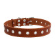 Нашийник "CoLLaR" безрозмірний (ширина 35мм, довжина 69см) коричневий