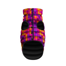 Курточка для собак WAUDOG Clothes малюнок "Куби 3Д", M47, В 69-73 см, С 41-45 см