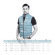 Жилет Сollar Vest чоловічий, розмір L, сіро-блакитний