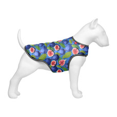 Курточка-накидка для собак WAUDOG Clothes, малюнок "Інжир", S, А 32 см, B 41-51 см, С 25-35 см