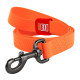 Повідець для собак водостійкий WAUDOG Waterproof, S, Ш 15 мм, Д 500 cм, помаранчовий