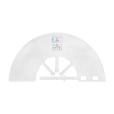 Комірець з пластику COLLAR для собак і котів, розмір XS-S (А:22-25см, В:10см)