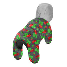Комбінезон для собак WAUDOG Clothes малюнок "Калина", L50, В 70-74 см, С 47-50 см