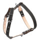 Шлея "CoLLaR" подвійна для середніх собак (ширина 25мм, А:49-68см, В:68-80см) чорний