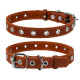 Нашийник "CoLLaR" безрозмірний (ширина 25мм, довжина 60см) коричневий