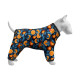 Вітровка для собак WAUDOG Clothes, малюнок "Апельсини", S35, В 47-51 см, С 35-39 см