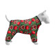 Вітровка для собак WAUDOG Clothes, малюнок "Гранати", S40, В 56-59 см, С 37-40 см