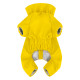 Дощовик для собак WAUDOG Clothes, водонепроникний, S30, В 57-59 см, С 44-46 см, жовтий