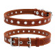 Нашийник "CoLLaR" безрозмірний (ширина 20мм, довжина 50см) коричневий