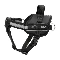 Шлея "Dog Extreme" "POLICE" №3 (В:55-75см) чорний