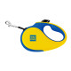 Повідець-рулетка для собак WAUDOG R-leash, малюнок "Colors of freedom", XS, до 12 кг, 3 м, світловідбивна стрічка