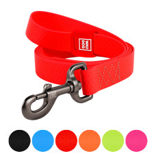 Повідець для собак водостійкий WAUDOG Waterproof, M, Ш 20 мм, Д 500 cм, червоний