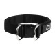 Нашийник з нейлону "POLICE" №2 регульований на липучці (ширина 25мм, довжина 30-55см) чорний