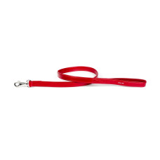 Повідець "CoLLaR brilliance" без прикрас (ширина 18мм, довжина 122см) червоний