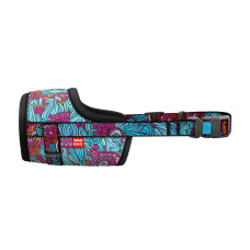 Намордник для собак WAUDOG Nylon, малюнок "Літо", пластиковий фастекс, розмір №3, О 25-34 см