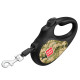 Повідець-рулетка для собак WAUDOG R-leash, малюнок "Мілітарі", L, до 50 кг, 5 м, світловідбиваюча стрічка