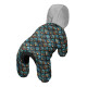 Комбінезон для собак WAUDOG Clothes малюнок "Луска", M47, В 69-72 см, С 41-44 см