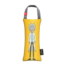 Іграшка для собак WAUDOG Fun з пищалкою, малюнок Рік та Морті 2, M, Ш 9 см, Д 21 см