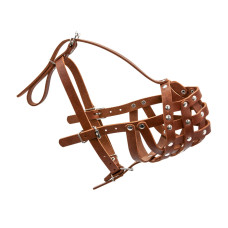 Намордник твердий "CoLLaR" (боксер великий) коричневий