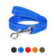 Повідець "Dog Extreme" з нейлону подвійний (ширина 20мм, довжина 122см), блакитний