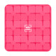 Килимок для пошуку корму WAUDOG Silicone, 205х205х17 мм, рожевий