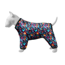 Вітровка для собак WAUDOG Clothes, малюнок "Нескінченні світи", S30, В 57-59 см, С 44-46 см