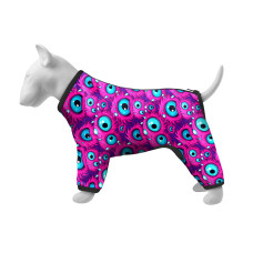 Вітровка для собак WAUDOG Clothes, малюнок "Око монстра", L55, В 77-79 см, С 50-55 см