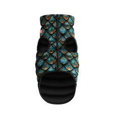 Курточка для собак WAUDOG Clothes, малюнок "Луска", XS25, В 37-40 см, С 24-27 см