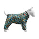Вітровка для собак WAUDOG Clothes, малюнок "Луска", S40, В 56-59 см, С 37-40 см