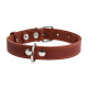 Нашийник "CoLLaR" одинарний (ширина 35мм, довжина 48-63см) коричневий