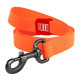 Повідець для собак водостійкий WAUDOG Waterproof, M, Ш 20 мм, Дов 183 см помаранчевий