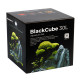 Акваріумний набір BlackCube 30 літрів, з чорною задньою стінкою, 31х31х31 см, скло 4 мм