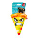 Іграшка для собак WAUDOG Fun Plush Піца, плюш, Ш 16 см, Д 22,5 см